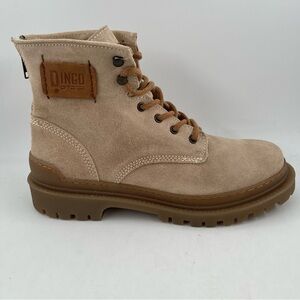 NIB! Dingo Men’s High Country Natural DI842NA Suede Work Boots - Size 10 D